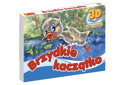 BAJKI POKOLEŃ, książeczki 3D. BRZYDKIE KACZATKO.