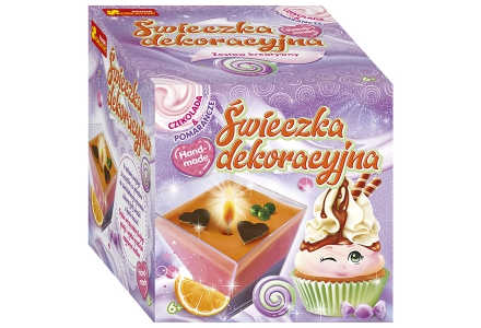 Świeczka dekoracyjna - czekolada & pomarańcze